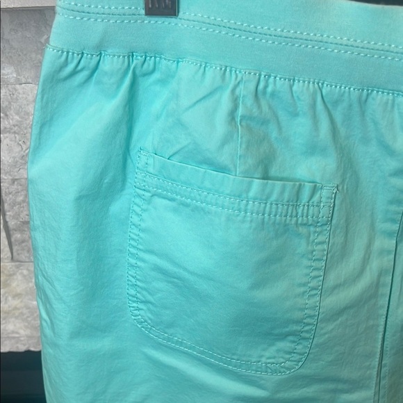 Talbots Aqua Blue Lightweight me Shorts with Elastic Waistband size 4 - Picture 9 of 13